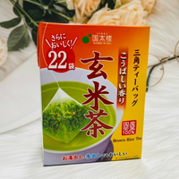 日本 國太樓 玄米茶 三角茶包 22袋入 使用日本國產茶葉｜全店$199免運