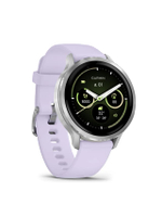 Venu 4 สมาร์ทวอทช์ (41mm., ตัวเรือนสี Silver, สายสี Periwinkle)