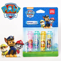 4Pcs Paw Patrol Pencil Cap Set Chase Skye Touch Pen Cover for Multiple Shape Stationery School Student Office Supplies Kids Gift