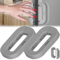 2 Pack Refrigerator Fridge Freezer Door Lock Latch Catch for Toddler Kids Safety Guard Baby Safety Lock Easy to Install and Use