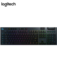 2023 New Logitech G913/tkl Wireless E-sports Game Ultra-thin Mechanical Keyboard Red Tea Axis 87/104 Birthday Gift For Boyfriend