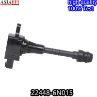 high quality 22448-6N015 Ignition Coil For Nissan Almera Sentra Renault Teana X-TRAIL 2.0L Ignition Coil Pack 224486N015