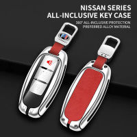 เหมาะสำหรับเคสกุญแจรถยนต์ Nissan รุ่นที่ 14 Sylphy, Teana, X-Trail, Qashqai, Tiida, Bluebird, และเคส