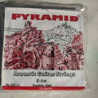senar gitar kawat stainless steel pyramid