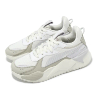 【PUMA】休閒鞋 RS-X Soft Wns 女鞋 米白 麂皮 拼接 復古 緩衝(393772-07)