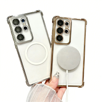 nam châm trong suốt chống rơi 4 góc khí nén，vỏ cho samsung，ốp lưng samsung，ốp samsung，ốp lưng samsun