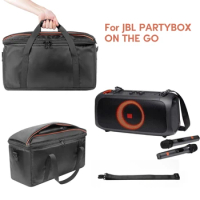 Multifunctional Storage Bag for JBL Partybox ON THE GO Speaker Carrying Case Securely Holds Portable