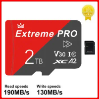 Micro TF/SD Card 2TB 1TB Class 10 High Speed A2 Memory Card 512GB Memory Flash SD Card 256GB For Nintendo Switch Oled
