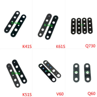 10PCS For LG V60 Q60 Q730 K41S K51S K61S K62 Plus Back Camera Glass Lens Cover With Ahesive Sticker Replacement Parts