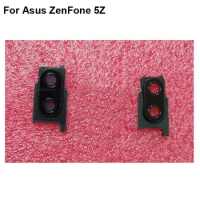 High Quality For ASUS ZenFone 5Z ZS620KL ZE620KL X00QD Rear Back Camera Glass Lens +Camera Cover Circle Housing ZenFone5Z