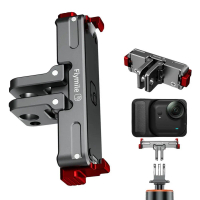 Pemegang pelepasan cepat magnetik untuk Insta360 GO Ultra, asas boleh lipat aloi aluminium dengan 1/