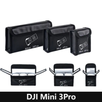 Battery Bag for DJI Mini 3 Pro Fireproof Battery Safe Bag for DJI Mini 3 Pro Lipo Battery Bag Protector Accessory