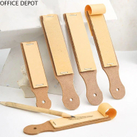 OFFICE DEPOT 2 cái/bộ Bền Đánh bóng bút chì Giấy nhám bút chì Vẽ Bàn Chải Chà Bảng giấy nhám phác th
