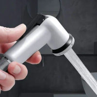 Handheld Toilet Bidet Faucet Adjustable ABS Shower Bidets Pressurized Sprinkler Nozzle Toilet Cleaning Flusher Bathroom Parts