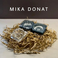 (50 Pcs) Mika Donat / Tray Donat / Tempat Roti Donat 9,5 cm