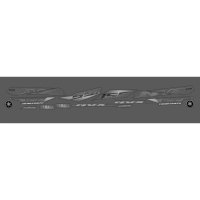 Striping Stiker Aerox 155 New Variasi NVX Connected Transparan - SARN-UV