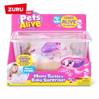 Zuru Pets Alive Mama Turtle &Baby Surprise Figure Toys
