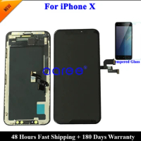 Tested AMOLED LCD Display For iPhone XS LCD Display For iPhone X OLED Display LCD Screen Touch Digit