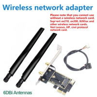 PCIE Adapter M.2 To PCI Express Wireless Adapter Converter NGFF M.2 WiFi Bluetooth Card For AX210 AX200 9260 8265 8260