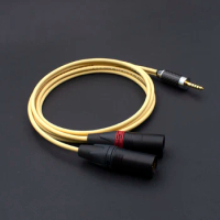 Hifi 4.4mm/3.5MM To Dual 2 XLR Male Cable For Sony WM1A/1Z PHA-1A/2A Z1R 4.4 Balance To Double 3Pin Xlr Upgrade Cable