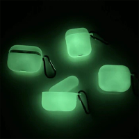 Night Light Luminous Silicone Soft Earphone Case for Apple Airpods 3 2 1 Pro 2 Headphone Cover for Air Pods Pro2 3rd Generation