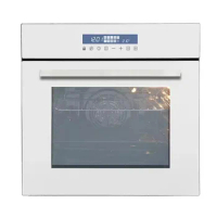 75L Built in Wall 60cm Electric White Oven Toasters Turbo Chef Pizza Ovens Baking Oven for Bread and Cake