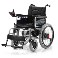 WC-E-W002 Factory Direct Sale Cheap Price Folding Power Wheelchair Light Weight Electric Wheelchair for Sale