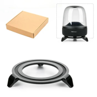 Acrylic Speaker Stand Portable Audio Speaker Desktop Mount Holder Compatible For Harman/Kardon Aura Studio3/4 Speaker