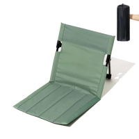 Foldable Camping Picnic Folding Back Chair Single Lazy Chair Park Picnic Travel Chair Indoor Outdoor Hiking Fishing Back Chair