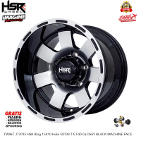 VELG MOBIL SEMI OFFROAD HSR TWIIST JT7015 R15 LEBAR 10 PCD 5X139,7 FEROZA TAFT CJ ESCUDO DLL