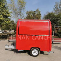 Chinese Factory Mobile Fast Food Trailer Food Truck