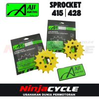 Aji Racing Sprocket 415 428 front sprocket yamaha 5 lubang all yamaha