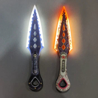 Apex Legends Heirloom Weapons 30cm Wraith Kunai Plastic Luminous Cosplay Props Game Weapon Anime Figures Model Gift Toy for Kids