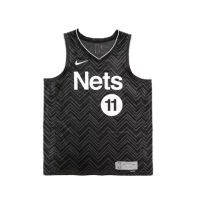 【NIKE 耐吉】球衣背心 NIKE NBA BROOKLYN NETS 籃網 KYRIE IRVING 11號 球迷版球衣 男款 CW6804-011