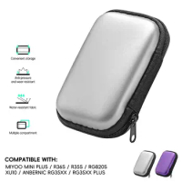 Palm-sized Game Console Storage Bag Handheld Waterproof Bag for MIYOO MINI PLUS /R36S /R35S / ANBERNIC RG35XX/RGB20S / XU10
