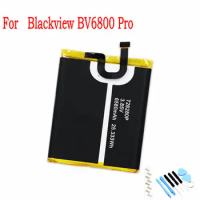 NEW Original 6580mAh Battery For Blackview BV6800 Pro IP68 Waterproof MT6750T Mobile Phone