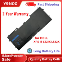 47Wh Y9N00 Spare Backup Replacement Laptop Battery for Dell XPS 13 L321X XPS 13 L322X 7.4V Long Battery Life Li-ion