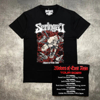 Tshirt SERINGAI - WOLF OF EAST ASIA TOUR 2025 Barangan Rasmi