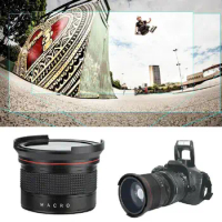 2-In-1 58MM 0.35X Detachable Macro Lens Wide Angle For Canon EOS 80D 77D 70D 1100D 700D 650D 600D 550D For Canon SLR DSLR Camera