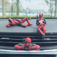 Patung Deadpool, Separuh Badan, untuk Hiasan Papan Pemuka Kereta Api dan Motosikal Hiasan Kereta Dea
