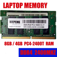 Laptop RAM 8GB 2Rx8 PC4-19200S 2400MHz DDR4 4gb 2400T Notebook Memory 8G pc4 19200 260-PIN 1.2V SODIMM