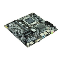 New H81 single pass and double pass Thin itx industrial control motherboard 1150 pin mini HTPC all-in-one computer motherboard