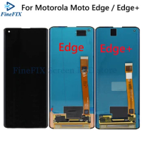 For Motorola Moto Edge+ LCD XT2061-3 With frame Touch Screen Digitizer For Moto Edge Display XT2063-3 panel for moto edge plus