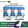 Hannochs Motion Sensor LED Lampu LED
