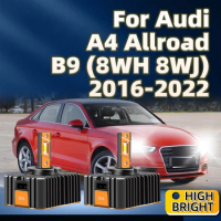 2Pcs LED Headlights 50000LM HID D5S Turbo Car Bulb For Audi A4 Allroad B9 8WH 8WJ 2016 2017 2018 2019 2020 2021 2022