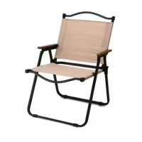 【星優】鋁合金木紋折疊椅 露營椅 克米特椅 導演椅(兩色可選)