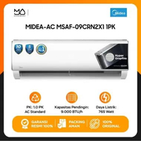 Midea AC Standard 1 PK R32 Series MSAF-09CRN2X AC Standard 0.5 PK Prime Guard Hyper Graphins Cepat D