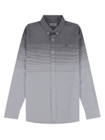 เสื้อเชิ้ตผู้ชาย Classic Man Stretch Oxford Shirt สีเทา