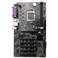 NEW-H61 DVR Security Monitoring Motherboard LGA1155 DDR3 5 PCI Express 16X Slots Industrial Desktop Computer Motherboard