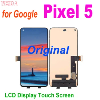 6.0'' Original LCD for Google Pixel 5 LCD Display Touch Screen Digitizer Assembly for Google Pixel 5 Display Repair Parts Tools